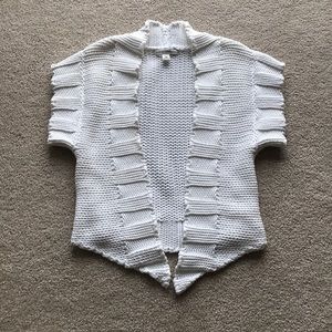 Banana Republic XS white shrug